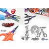 MARUSHINGYOGU Too Cut Shears, Compatible with PE Lines, Blue