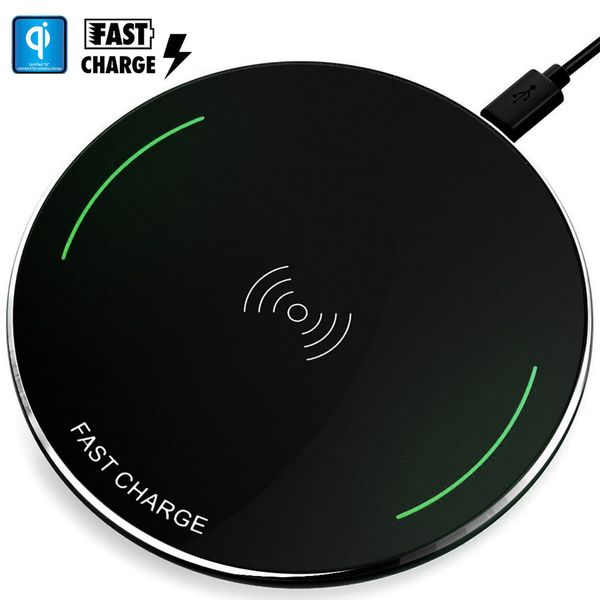 LightSpeed Wireless Qi Charging Pad Compatible with Apple AirPods 2, iPhone