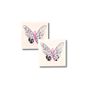 Restorative Ink Specialists RIS Breast Cancer Butterfly Temporary Tattoos, Medium