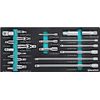 DURATECH 22pcs Drive Tool Accessory Set Socket Adapters,Extension Bars CrV Steel