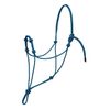 Weaver Leather Silvertip Four Knot Rope Halter, Blue/Black, Large