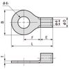 JAPPY Bare Crimp Terminals Round Terminals R 5.5 - 10 JP (100 Pieces)