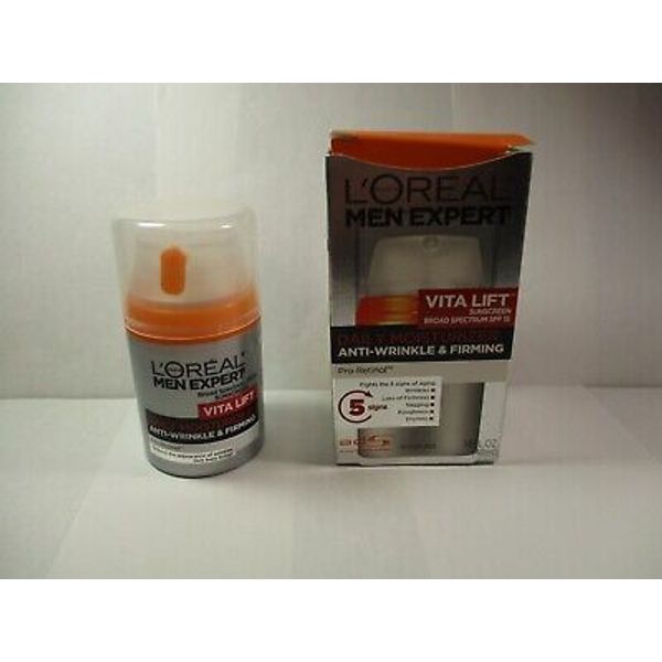 L'Oreal Men's Expert Vita Lift Anti-Wrinkle and Firming Moisturizer 1.60 Ounce.