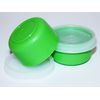Tupperware (2) Smidgets 1 Ounce Mini Containers in Green