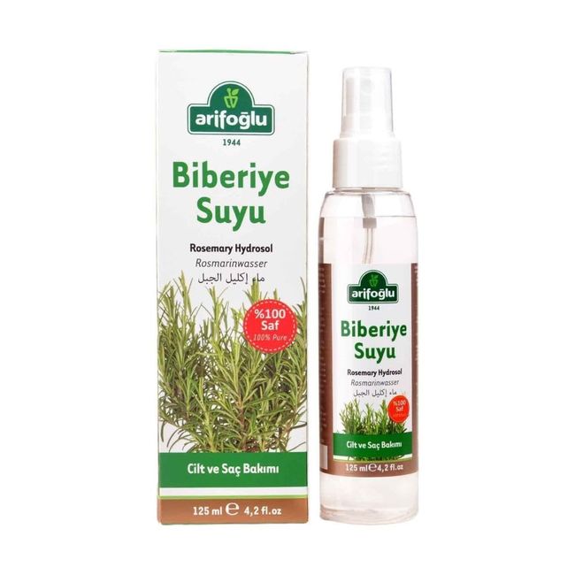 Arifoğlu Biberiye Suyu 125mL - Rosemary Hydrosol - Biberiye Hidrosölü