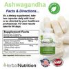Three Pack - Ashwagandha Extra Strength Organic Stress Supplement 180 Capsules