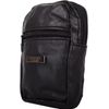 Cigarette/Lighter Purse Real Soft Leather 2 Compartments - Black
