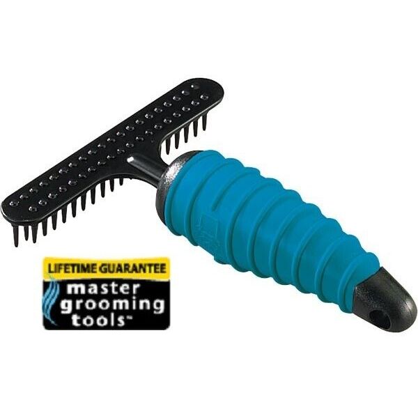 Master Grooming Tools Dog Grooming DOUBLE ROW PIN UNDERCOAT COAT HAIR RAKE Tool