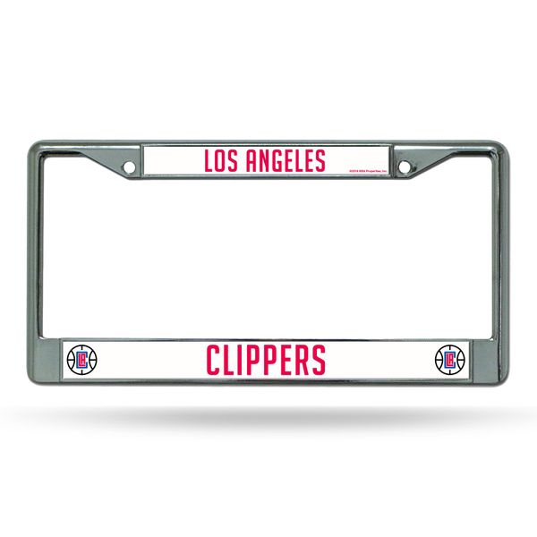 NBA Alternative Team Colored Chrome License Plate Frame