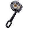 Tele Awning Black Universal Awning Machine with Fixing Screws to Support.