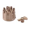 ACCEL 8330 Distributor Cap & Rotor Kit - Socket Style - Black