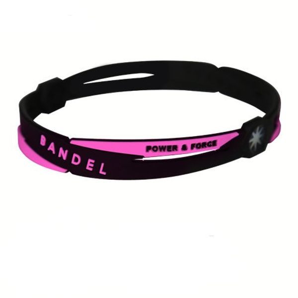 BANDEL Cross Anklet (Black x Pink)