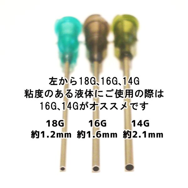Convenient Refill Non-Bevel, Non-Pointed Needles, 5 Pieces (14G, 38mm)