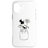 iPhone 16 Plus Scottie mom Scottish Terrier flower Case