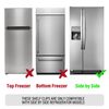 Refrigerator Door Shelf Bin Hook For Whirlpool KitchenAid Models Pair #AH2070659