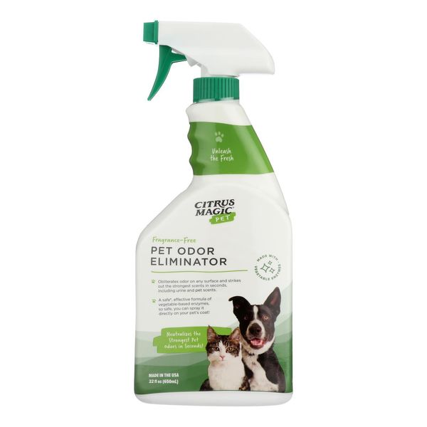 Citrus Magic Pet Odor Eliminator - Trigger Spray - 22 Fl Oz