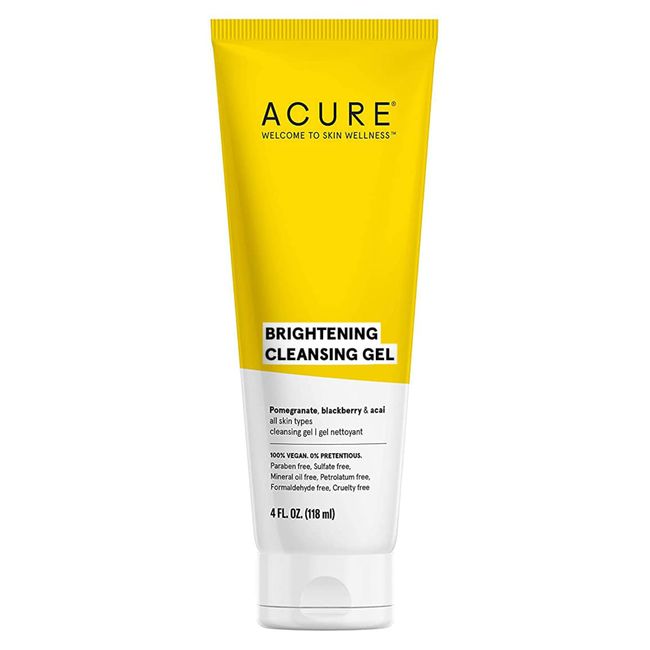 ACURE Brightening Cleansing Gel 4 Fl. Oz. (Packaging May Vary)