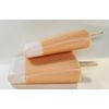 Orange Sicle Shaped Soaps - 2 Pc Orange-Vanilla Scented Goatmilk & Shea