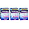 Efferdent Retainer Cleaning Tablets Denture Cleanser Tablets 102 Ct X 3 Packs