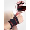 1 Pair Universal Wrist Hand Support Band Brace Compression Joint Pain Relief
