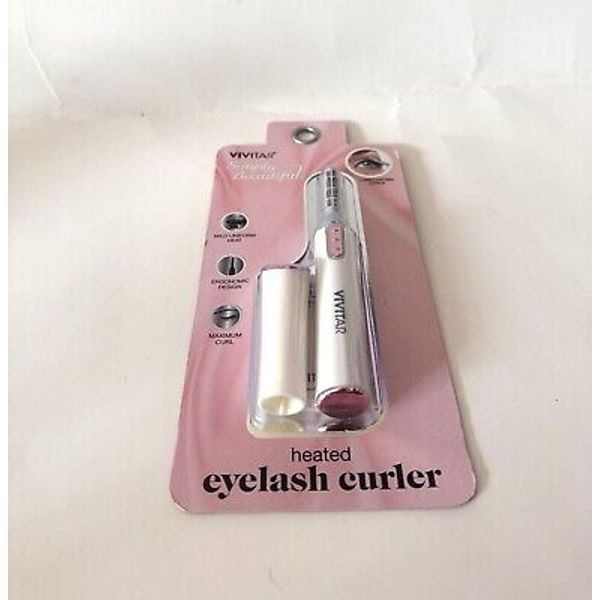 Vivitar Simply Beautiful Heated Eyelash Curler Boxed