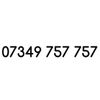 GOLD MOBILE NUMBER UK 07349757757