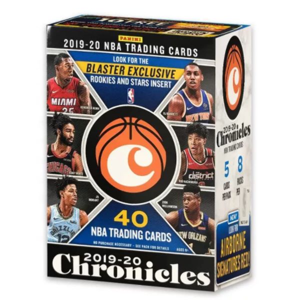 2019/20 Panini Chronicles NBA Basketball BLASTER box (40 cards)