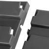 botle 35 x 38.5 cm Stacking Boxes Wall Shelf Plastic Label Compartment Chute Display Storage Boxes Sturdy Boxes Extra Strong Wall Plates Expandable Workshop Shelf Storage Shelf Workbench