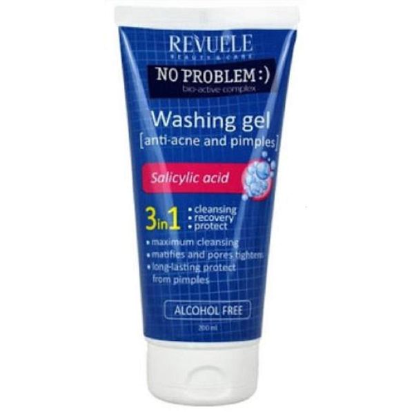 Revuele - No Problem 3in1 Washing Gel with Salycylic Acid - 200ml