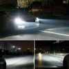 2x 4-sides 9006 LED Headlight Bulb Conversion Kit Low Beam 6500K Super Bright