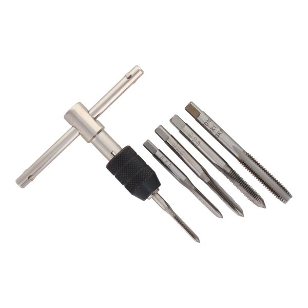 H & H Tap 6 Piece Set with Holder, TS6