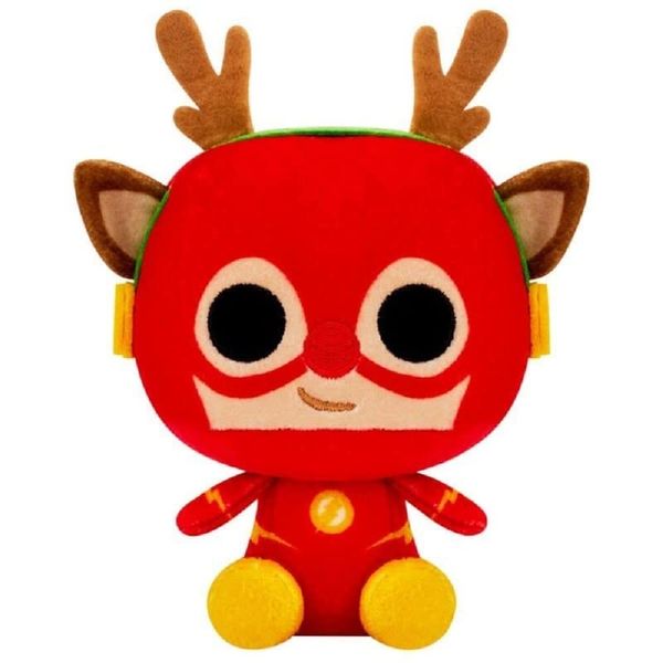 Funko POP! Plush: DC Holiday - 4" The Flash - DC Comics - Soft Toy - Birthday Gift Idea - Official Merchandise - Stuffed Plushie For Kids And Adults - Ideal For Comic Books Fans And Girlfriends