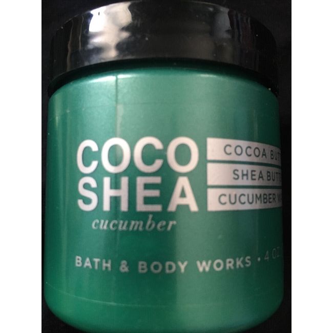 Lot of 4 Bath & Body Works Coco Shea Cucumber Revitalizing Face Mask 4 oz