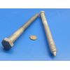 Galvanized Hex Head Lag Screw  3/4 Threads x 10.00" Length, 2 pcs