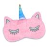 Helllabow Eye Mask, Cute, Character, Sleep, Colorful, Fluffy, Animal, Kids, Soft, Plush Toy, Good Sleep, Sleep Goods, Nap, Lightweight, Travel (Pink)