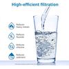 AQUA CREST RV Inline Water Filter  2 Pack with Hose Protector, Reduces Chlorine