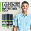 SweatBlock Clinical Strength Antiperspirant Roll-On Protection for Men & Women - Hyperhidrosis Aid to Stop Excessive Sweating - Up to 7 Days of Reliable Sweat Control per Use - Unscented - 1.2 fl oz