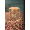OMM Collection Natural Floral Soaking Bath Salt - Detox Body & Foot Soak - Bath Salt with Rose & Jasmine Petals - Pink Himalayan & Dead Sea Salt Flakes - Relaxing Bath Soak for Sore Muscles, Aches