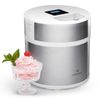 ChefWave Elado 2 Qt Automatic Ice Cream Maker with 2 Reusable Storage Container