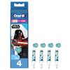 Braun Oral B Replacement Brush for Kids Soft Brush Extra Soft 4 Pieces Star Wars EB10S-4 [Parallel Import]
