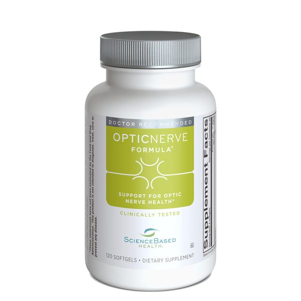 Optic Nerve Formula - Supports Ocular Circulation and Normal Nerve Function – Clinically Tested - Includes Omega-3 Fatty Acids, Antioxidants, B Vitamins, CoQ10 (30 Day Supply)