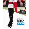 JAKO Unisex Stutzenstrumpf Dynamic, schwarz, 5 (43-46)