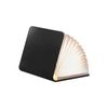 Gingko Black Natural Leather Finish Mini Smart Book Desk Light