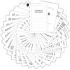 Family register rings, blue, velour, embossing silver, family register format