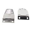 Kentrol 30421 Polished Silver Liftgate Hinge Pair 77-86 CJ7