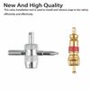 Valve Stem Puller installation HD Chrome Tool Car Tire Changer Plug Core Remover