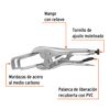 9" 229mm Locking Welding Clamp