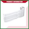 Motoforti Hood Stripe Pattern Sticker/Outer for Car/Durable / 1 Pcs White Item Replacement Long-lasting