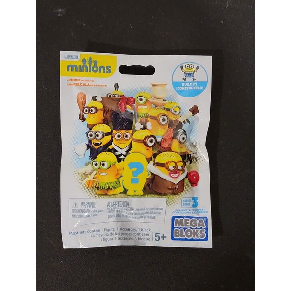 Minions Mega Bloks Series 3 Blind Bag Sealed 2015