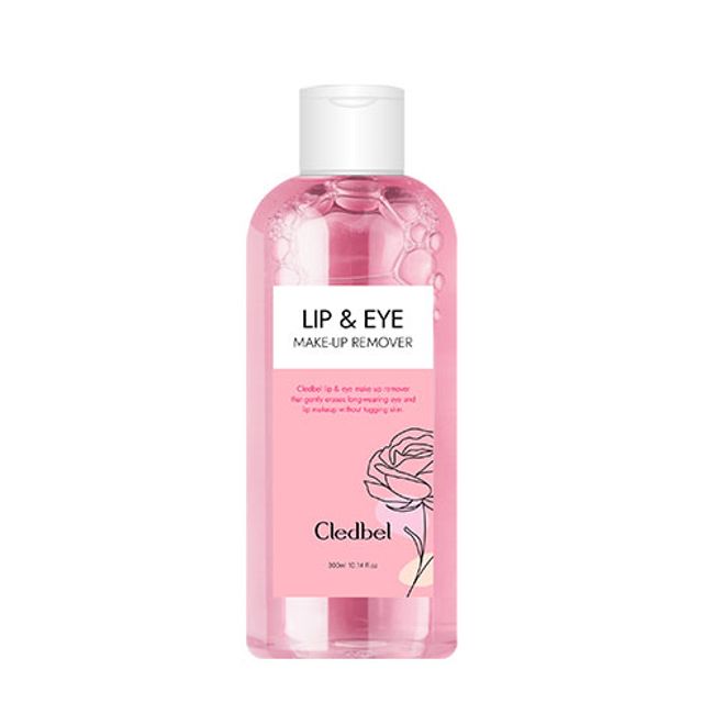 Cled Bell Rose Makeup Lip & Eye Remover